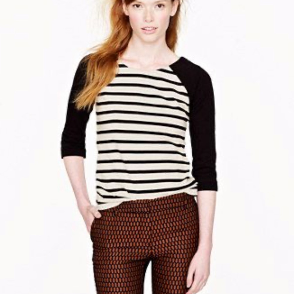 J. Crew Striped Top